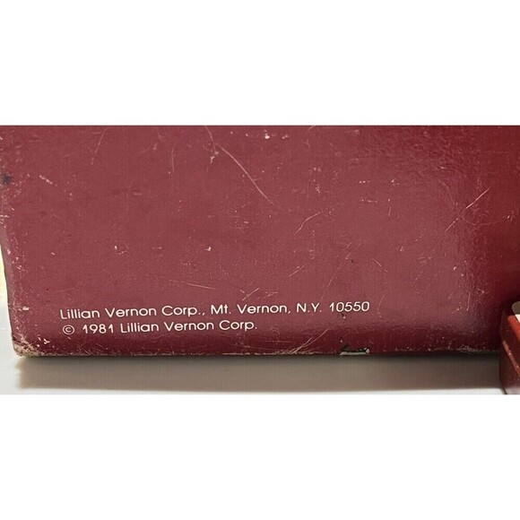 Vtg 1981 Victorian Memories Christmas Holiday Set of 3 Tins Lillian Vernon #4532 - Picture 4 of 9